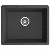 Мийка для кухні Marmorin Fado 1k 56х46 см штучний камінь Magranit чорний 428 100 002