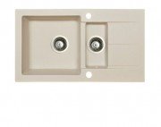 Мойка для кухни Marmorin Tama 1,5k 10 78х43,5 см искусственный камень Magranit сафари 390 513 001