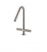 Змішувач для раковини двухвентильний Treemme 22mm нержавіюча сталь 6014IS