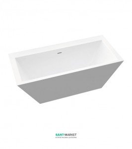 Ванна кам'яна окремостояча Marmorin Tebe IV біла P_W_082_06_1600