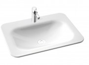 Раковина для ванної Marmorin Tytan 62х46 см литий камінь білий 586 062 020 xx x