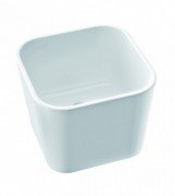 Раковина для ванной Marmorin Balia 40х40 см литой камень белый 591 040 020 xx x