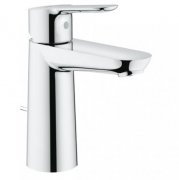 Смеситель для раковины Grohe BauEdge с донным клапаном 23758000