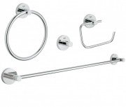 Набір аксесуарів Grohe Essentials 5 в 1 хром 40823001