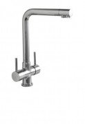 Змішувач Двохважеля для кухні Treemme під фільтр хром 5503CC