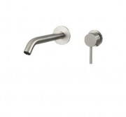 Змішувач для раковини одноважеля настінний Treemme 40mm сталь 1376IS01