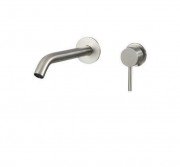 Змішувач для раковини одноважеля настінний Treemme 40mm сталь 1376IS01