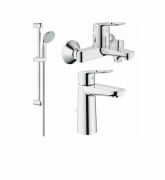 Набор смесителей Grohe BauLoop хром 123215M