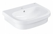 Раковина для ванной накладная Grohe Euro Ceramic 60 с гигиеническим покрытием альпин-белый 3933700H
