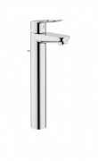 Змішувач для раковини одноважеля високий Grohe BauLoop з донним клапаном хром 32856000