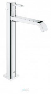 Смеситель для раковины однорычажный высокий Grohe Allure свободностоящий хром 23403000