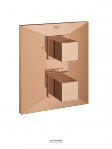 Змішувач з термостатом прихований (вбудований) Grohe колекція Allure Brilliant теплий захід 19792DA0