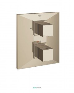 Змішувач з термостатом прихований (вбудований) Grohe колекція Allure Brilliant полірований нікель 19792BE0