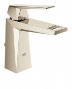 Змішувач для раковини одноважеля з донним клапаном каскадний Grohe Allure Brilliant полірований нікель 23029BE0