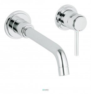 Змішувач для раковини одноважеля настінний Grohe колекція Atrio хром 19918000