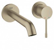 Смеситель для раковины однорычажный настенный Grohe коллекция Essence никель 19408EN1