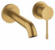 Змішувач для раковини одноважеля настінний Grohe колекція Essence матовий прохолодний схід 19408GN1