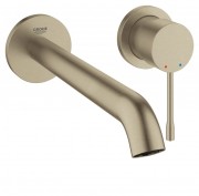 Смеситель для раковины однорычажный настенный Grohe коллекция Essence (вынос 230 мм) никель 19967EN1