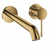 Змішувач для раковини одноважеля настінний Grohe колекція Essence (винос 230 мм) сонячний схід 19967GL1