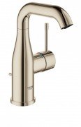 Змішувач для раковини одноважеля з донним клапаном Grohe колекція Essence нікель 23462BE1