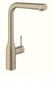 Змішувач для кухні з висувною лійкою Grohe Essence змішувач матовий нікель 30270EN0