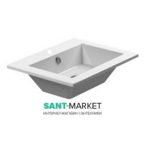 Раковина для ванної підвісна Catalano Star 50х45 см без відп. під змішувач біла 158ST00