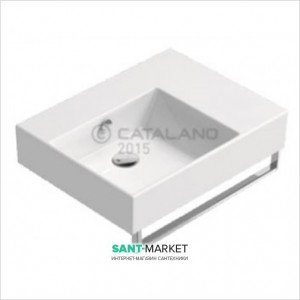 Раковина для ванной подвесная Catalano PREMIUM UP 60х47 см левосторонняя белая 160SVPUP00