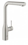 Змішувач для кухні з висувною лійкою Grohe Essence змішувач суперсталь 30270DC0