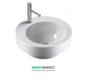 Раковина для ванної врізна в стільницю Catalano Zero 45 см біла 145AZ00