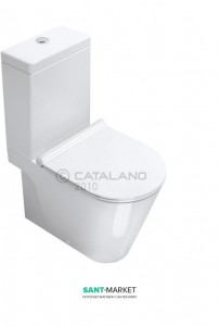 Бачок для унітазу Catalano ZERO без механізму змиву санфаянс 35х15 h.40 білий 1SCSC00