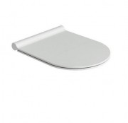Сиденье с крышкой для унитаза с микролифтом Catalano ZERO белое 5SCSTP000