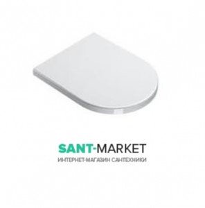 Сидіння з кришкою для унітазу з мікроліфтом Catalano ZERO біле 5SCSTF000
