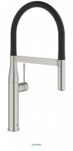 Смеситель для кухни Grohe Essence с профессиональной лейкой суперсталь 30294DC0