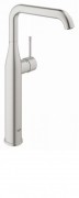 Смеситель для раковины однорычажный высокий Grohe Essence свободностоящий суперсталь 32901DC1