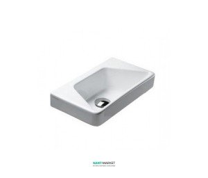 Раковина для ванной подвесная Catalano Proiezioni 40х32 см без отв. под смеситель белая 142SPR00