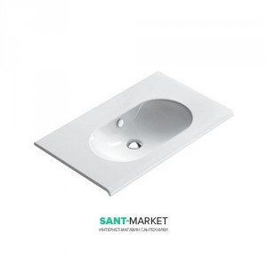 Раковина для ванної підвісна Catalano SFERA 80х48 см без відп. під змішувач біла 180SN00