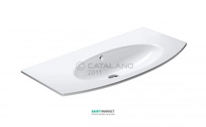 Раковина для ванної підвісна Catalano VELIS 102х51 см без відп. під змішувач біла 1102VL00