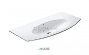 Раковина для ванной подвесная Catalano VELIS 102х51 см без отв. под смеситель  белая 1102VL00