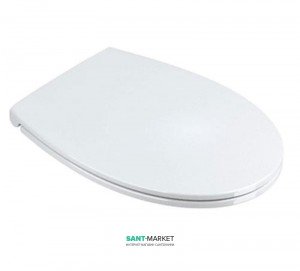 Сиденье с крышкой для унитаза с микролифтом Catalano VELIS белое 5V57STF000