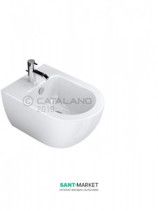 Біде підвісне Catalano SFERA 1 відп. під змішувач біле 35х50 см 1BSS5000
