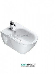 Біде підвісне Catalano SFERA ECO 1 відп. під змішувач біле 35х54 см 1BSF54ECO00