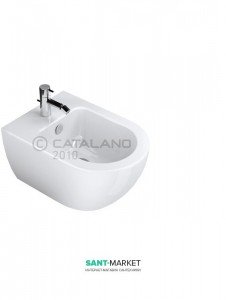 Біде підвісне Catalano SFERA 1 відп. під змішувач біле 35х50 см 1BSS5000