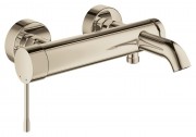 Смеситель однорычажный для ванны с коротким изливом Grohe коллекция Essence полированный никель 33624BE1