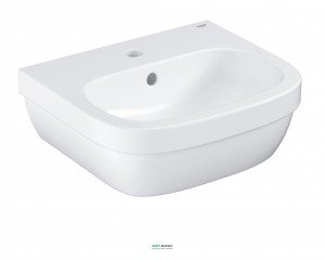 Раковина для ванной подвесная Grohe Euro Ceramic 45 см с гигиеническим покрытием альпин-белый 3932400H