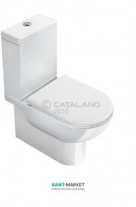 Бачок для унитаза Catalano SFERA без механизма смыва санфаянс 35х15 h.40  белый 1CMSZ00