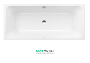Ванна акрилова прямокутна Villeroy & Boch колекція Avento Duo 180x80х44 біла UBA180AVN2V-01