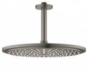 Верхний душ с потолочный кронштейном Grohe Rainshower Cosmopolitan 310 матовый графит 26067AL0