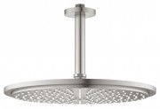 Верхний душ с потолочный кронштейном Grohe Rainshower Cosmopolitan 310 суперсталь 26067DC0