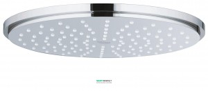 Лейка для верхнього душа з тропічним душем Grohe Rainshower Cosmopolitan 21 см хром 28373000