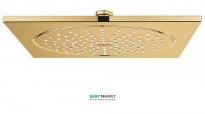 Лейка для верхнего душа с тропическим душем Grohe коллекция Rainshower F-Series прохладный рассвет 27271GL0